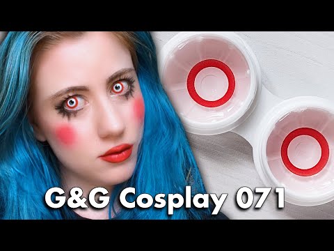 Contact Lenses Review: G&G Cosplay 071