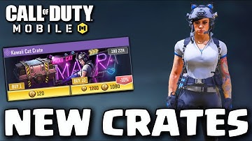 NEW MARA Kawaii Cat Crates in Call of Duty Mobile #CODMobile_Partner