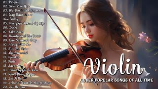 Violin cover English Songs 2023   Best violin cover of popular songs 2023 Music for Relax