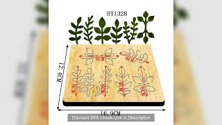 Leaf Cutting dies - New Die Cutting And Wooden Mold,HT1328 Suitable For Common Die Cutting Machines