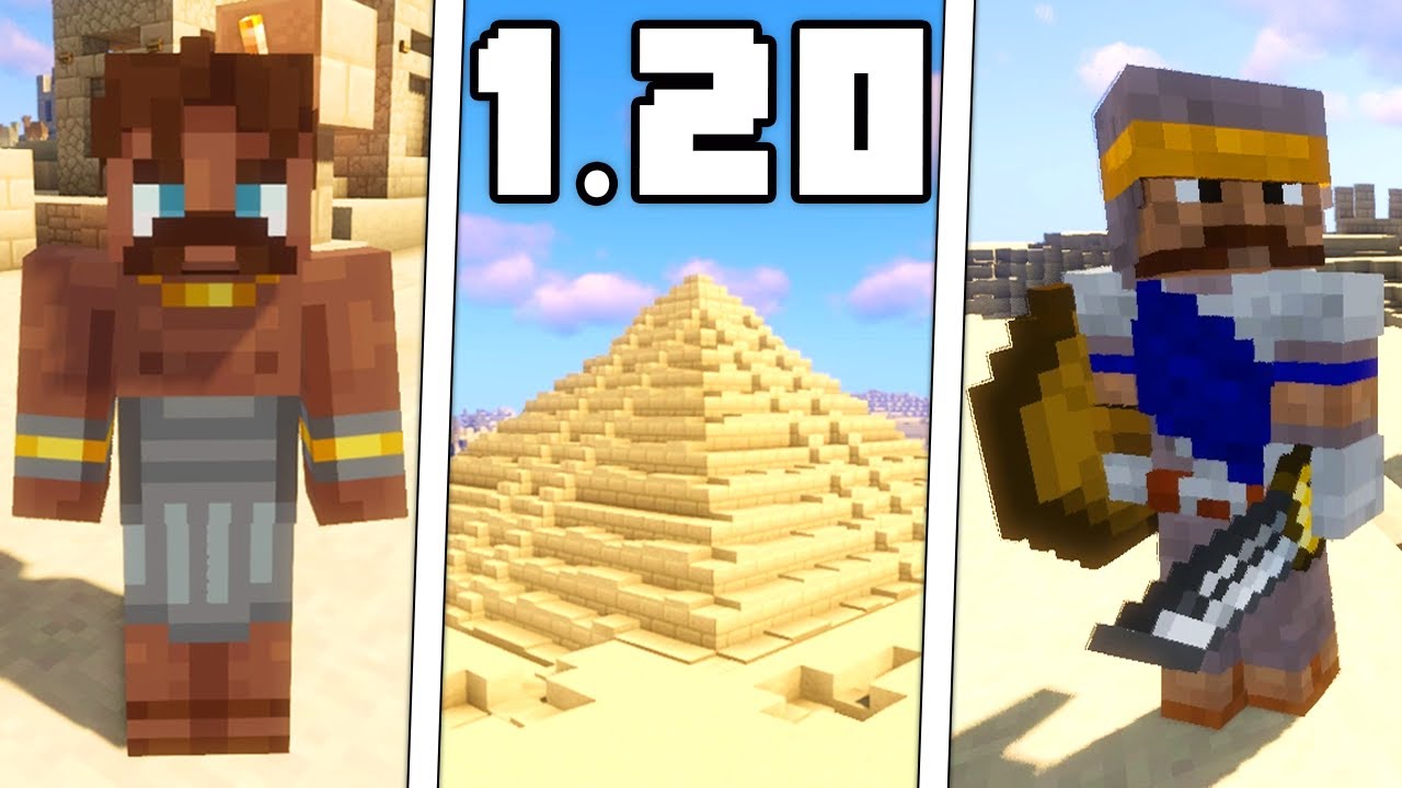 A atualização do Minecraft para 2023 promete camelos, bambu e