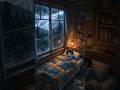 Ghibli Vibe: Rainy Day in a Cozy cabin🌿⛈️