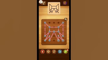 Line Puzzle String Art Ginkgo Level 40 Solution Walkthrough Gameplay