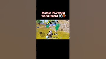 World fastest 1V3 ☠️☠️🥵🥵🔥 #carnagewraith #pubgmobile #easy #bgmi #gaming #tdm