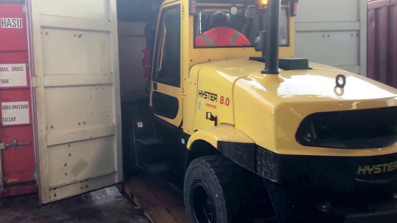 Hyster H8.0FT-9 containerfähiger Schwerlaststapler 8to 900 mm Lsp