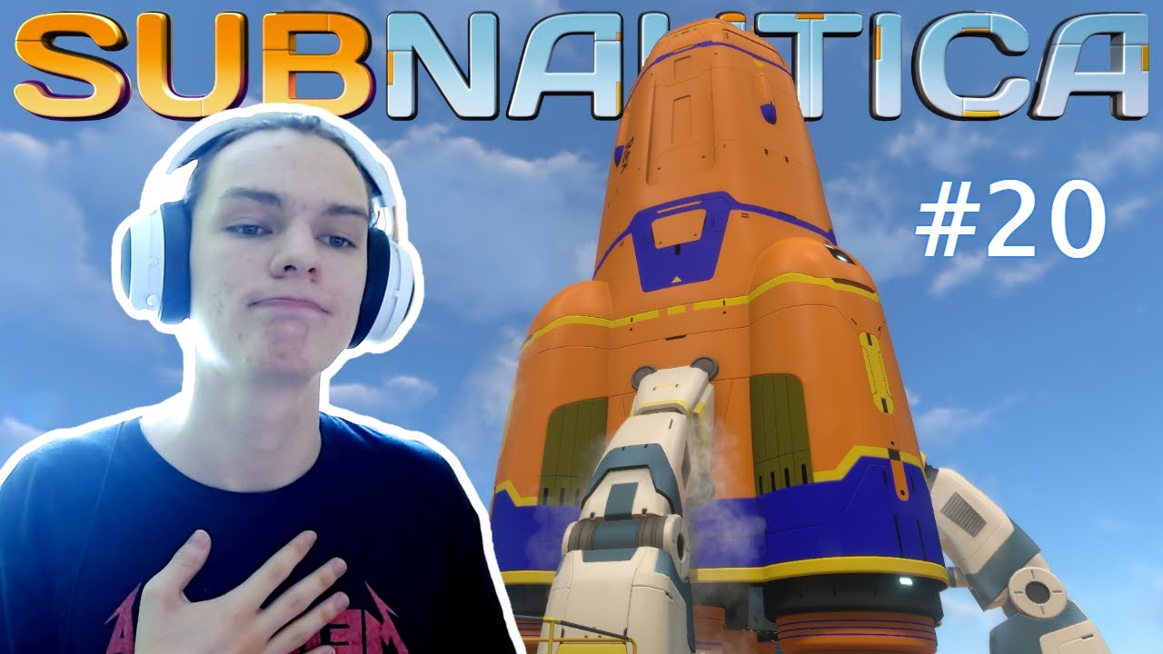 GRAJENJE RAKETE IN POBEG S PLANETA | Subnautica #20