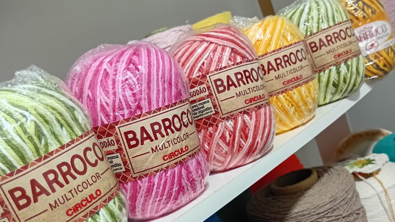 Vem ver o meu estoque de barbantes e fios Anne. 🧶