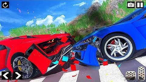 Beam Drive Car Crash Derby Demolition Stunt Simulator - Android IOS Gameplay.