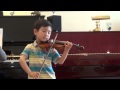 Violin [Turkish March Mozart] - Christian Li (6ys)