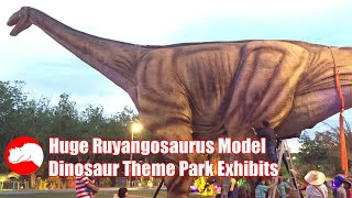 Huge Dinosaur Model (Ruyangosaurus) as Theme Park Equipment