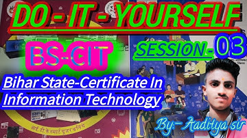 KYP Do It Yourself | KYP Session 03 | BS-CIT Session 02 | All Sessions Are Available In This Channel