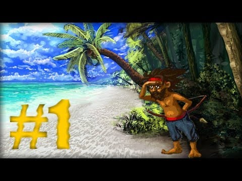 Прохождение u0022Робинзон Крузо. Кораблекрушениеu0022 (Java) #1