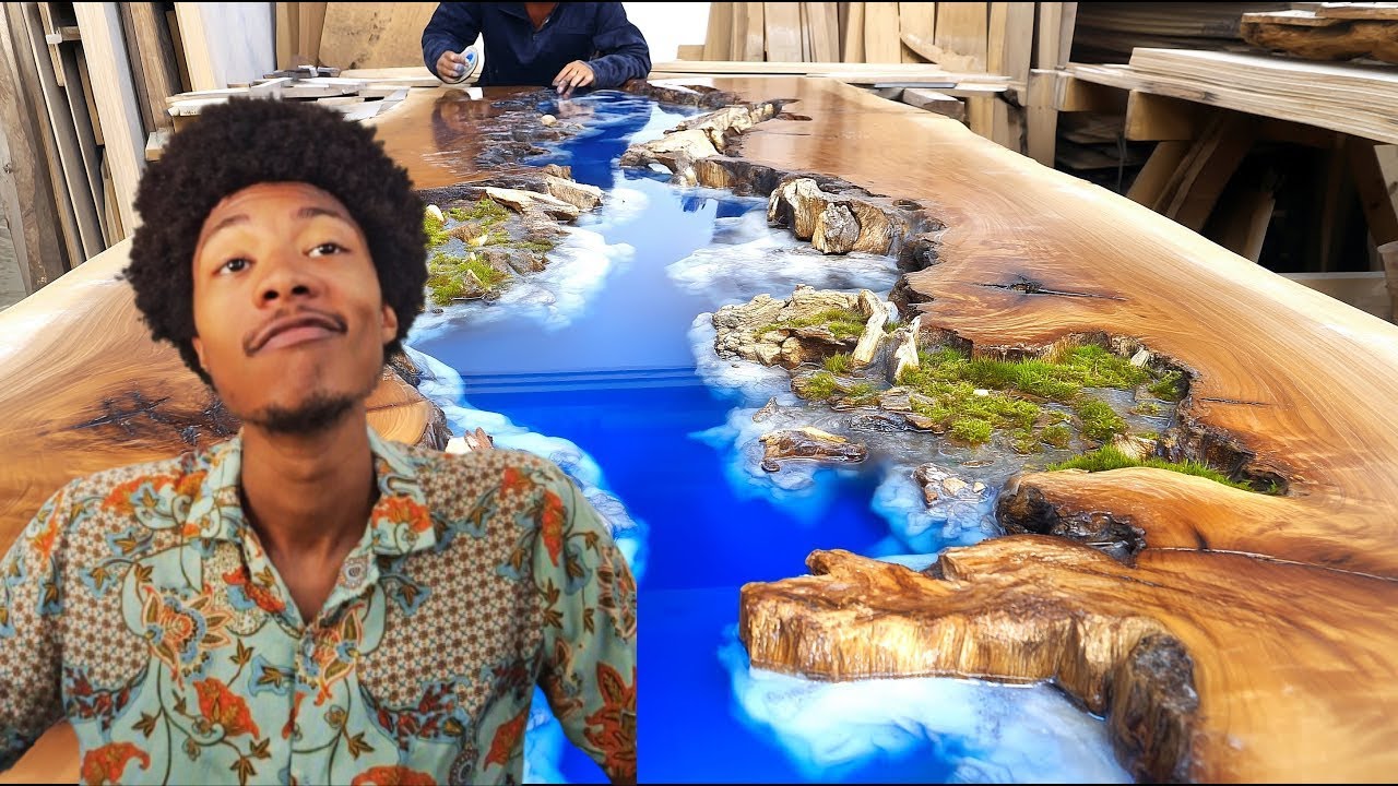 The Man Who Revives Dead Wood To Make Ocean Tables