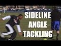 Football Tips: Sideline angle tackling with Nick Roach