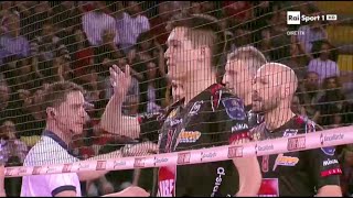 Semifinale Gara 3 Tanta Tensione Alleurosuole. Christenson De Cecco, Parapiglia Sottorete