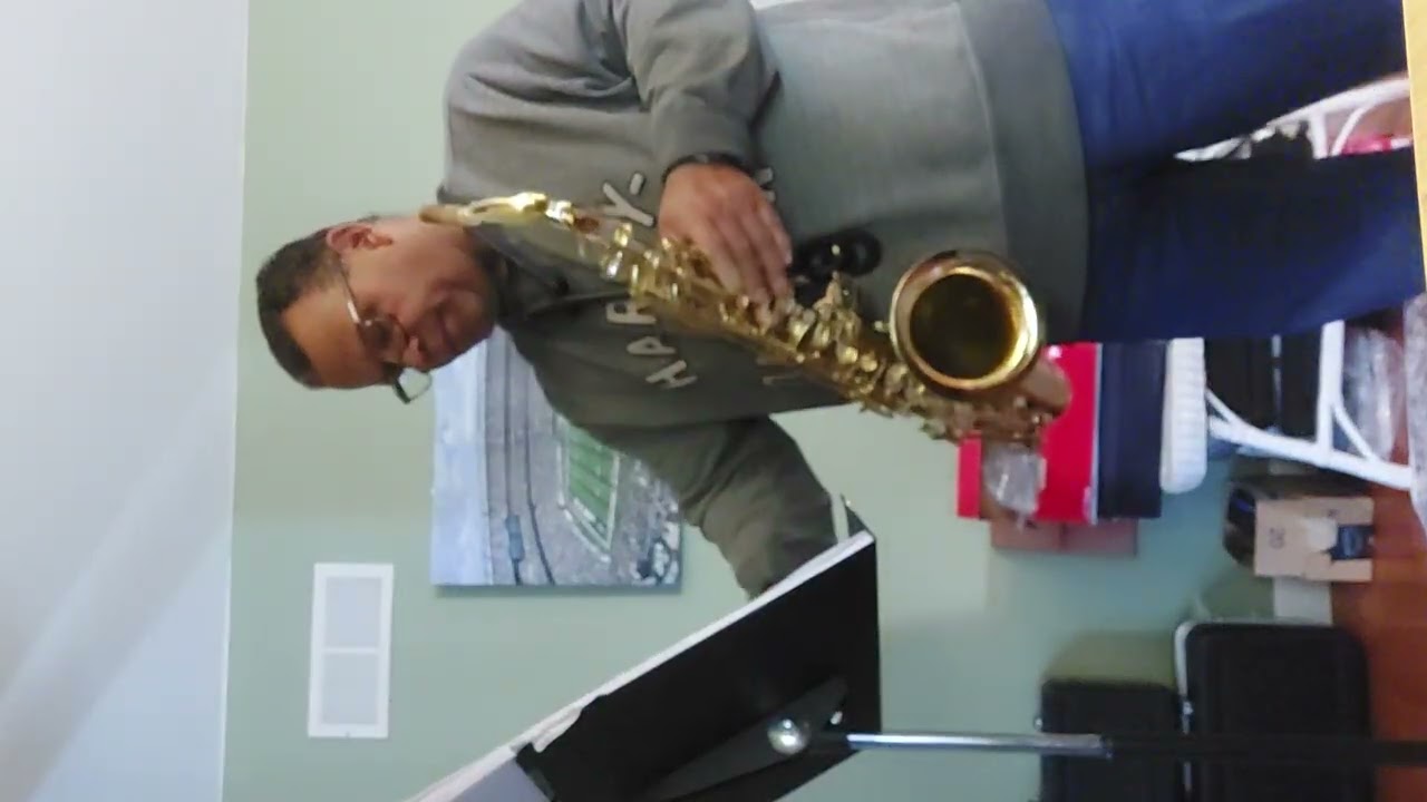 BB king blues  JoseAyala on tenor saxophone 