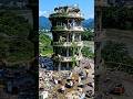 🤯 Abandoned Tower Restoration | Amazing AI Transformation Before & After #shorts#edit