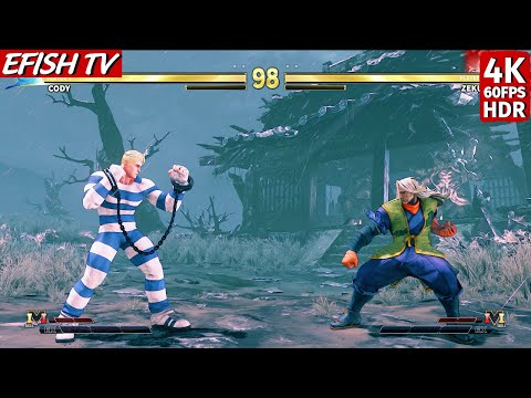 Cody vs Zeku (Hardest AI) - Street Fighter V