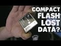 lost data on compact flash card | CF card data recovery