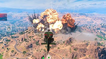 EPIC EXPLOSION WARZONE 2 - Zaya Observatory from a BIRD