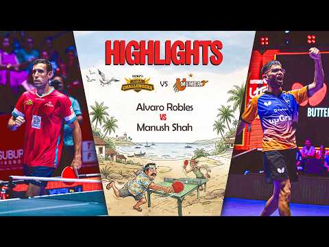 Alvaro Robles vs Manush Shah | Butterfly UTT Season 7 Final | Match Highlights