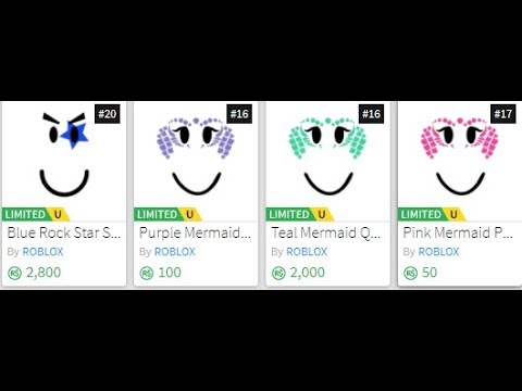 Mermaid Faces Will Make You Robux Roblox Presidents Day Sale