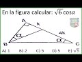 ADMISION AGRARIA UNALM 2015-I TRIGONOMETRIA RAZONES TRIGONOMETRICAS