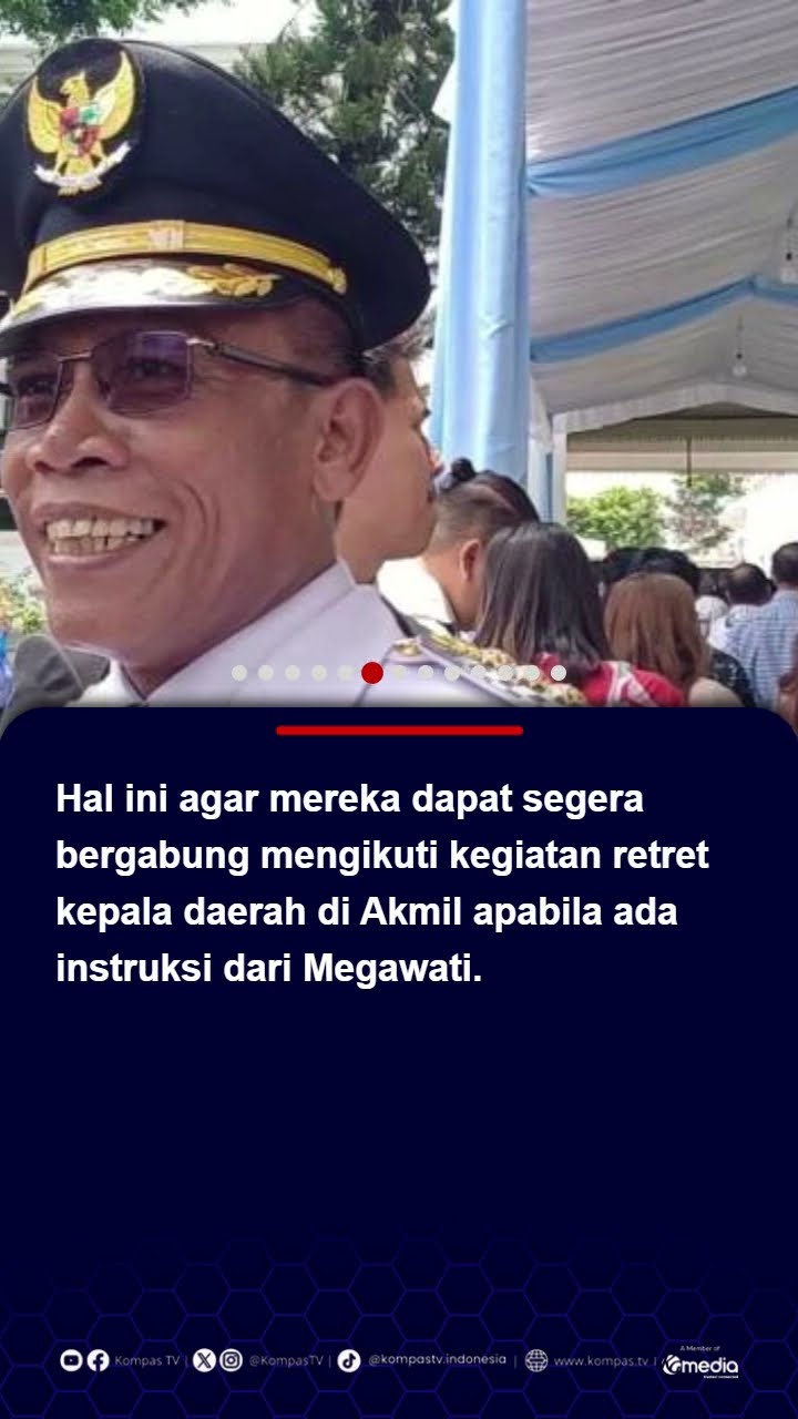 Soal Retret, Masinton: Kata Mas Pramono, Kami Harus Komitmen dengan Arahan Ibu Megawati #megawati