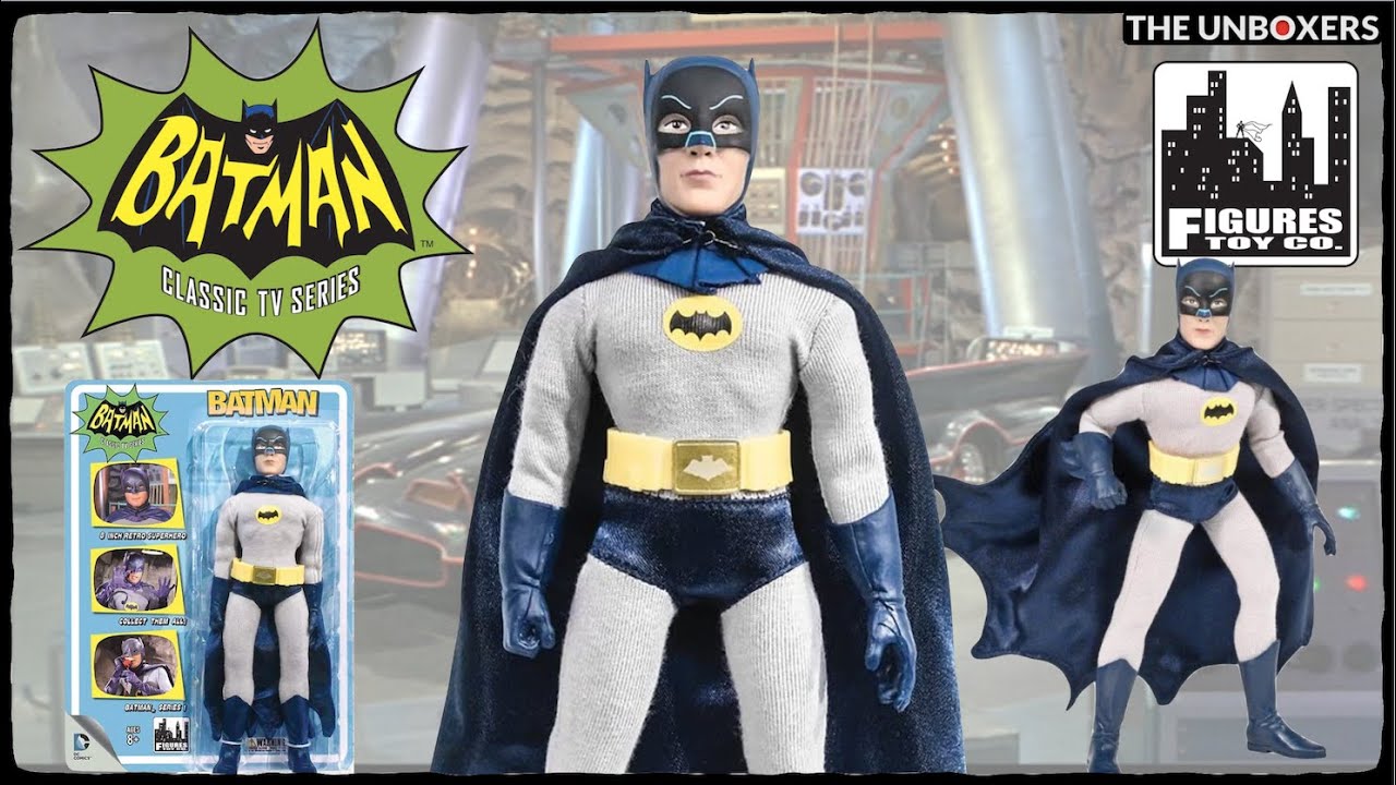 Batman Classic TV Series 8 inch retro Action Figure by Figures Toy Co. -  YouTube
