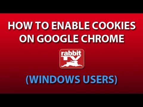 Enable Cookies/Clear Cache on Google Chrome (Windows Users) - YouTube
