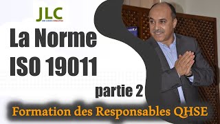 la norme ISO 19011 AUDIT Partie 2