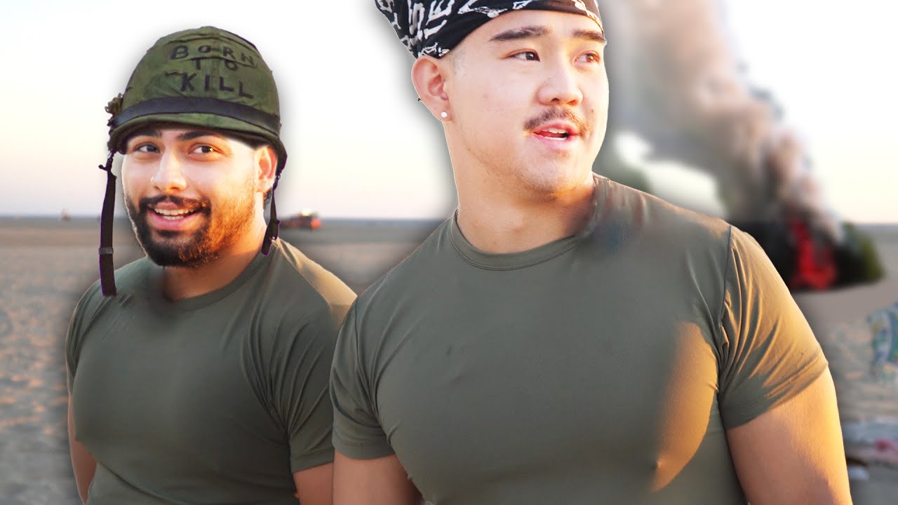 Short Insecure Bodybuilders Get Violated U.S. Marine Fitness Test