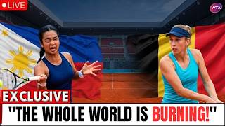"An Epic Clash Lights Up the Court! Alex Eala Takes on World No. 1 Elise Mertens in the Mutua Madrid