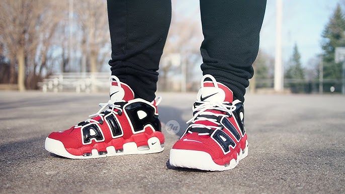 Nike Air More Uptempo 96 Sneakers White / University Red for Men