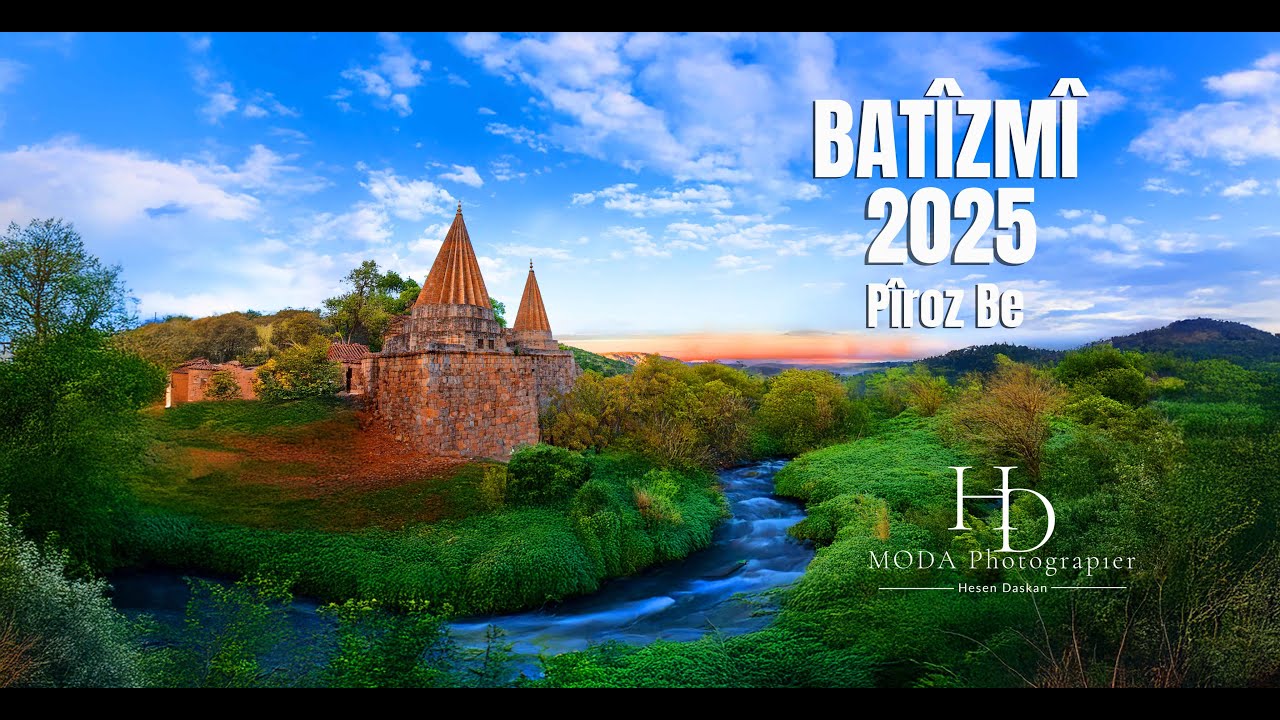 BATİZMİ 2025 EZİDİYE TÜRKİYE  NISEBİNE GUNDE EZİDİYA VİDEO HESEN DASKAN #EZİDİ #BATİZMİ #PİRALİ