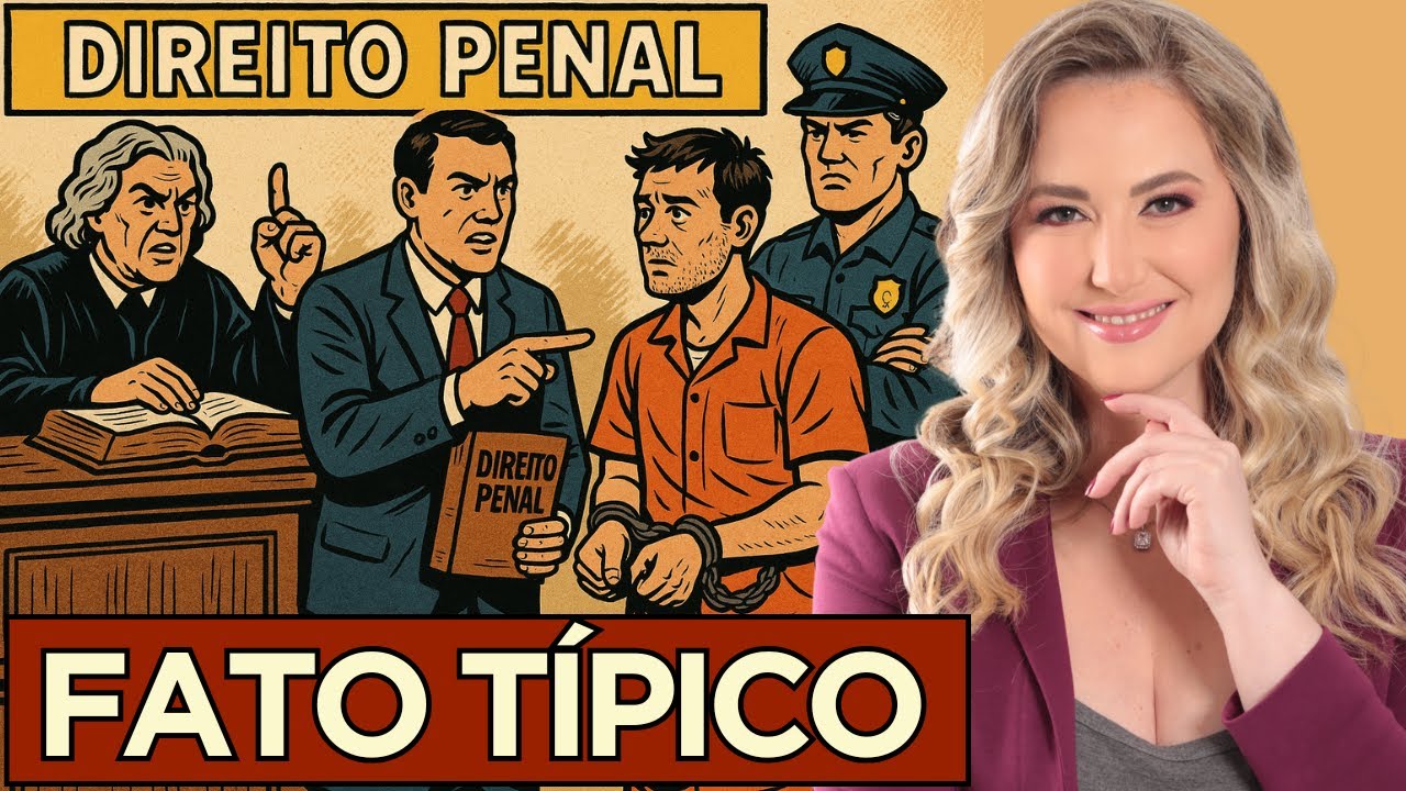 FATO TÍPICO - Conduta, Resultado, Nexo Causal e Tipicidade | Direito Penal | Teoria do Crime