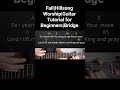 Fall|Hillsong Worship|Guitar Tutorial for Beginners|Bridge part #ghguitartutorial #short