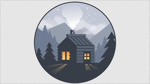 Inkscape Tutorial  | How To Make Wooden House Step By Step
