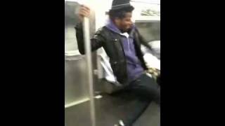 NYC subway jam