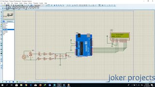 How to make AC voltmeter with arduino simulation by proteus