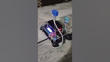 Line following robot with obstacle avoidance and camera monitoring || IBUM ELECTRONICS