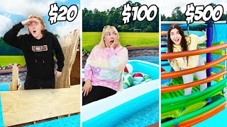 BEST FLOATING HOUSE ON A BUDGET CHALLENGE! $20 VS $500