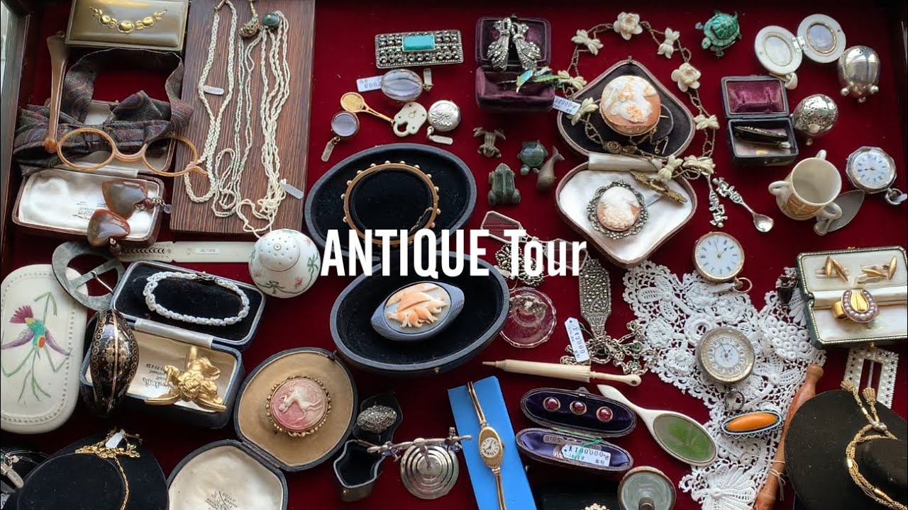 【アンティーク店巡り】超必見‼︎宝箱をひっくり返したような素晴らしいアンティーク店♪レアな食器やカラトリーも並ぶ‼︎一目惚れが見つかるお宝だらけの価値あるお店❤️|アンティーク ハンナ|兵庫/武庫元町