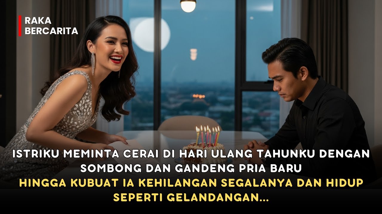 ISTRIKU MINTA CERAI PAS ULTAHKU, DIA TAK TAU SEMUA HARTA ATAS NAMAKU! HINGGA IA MENJADI GELANDANGAN