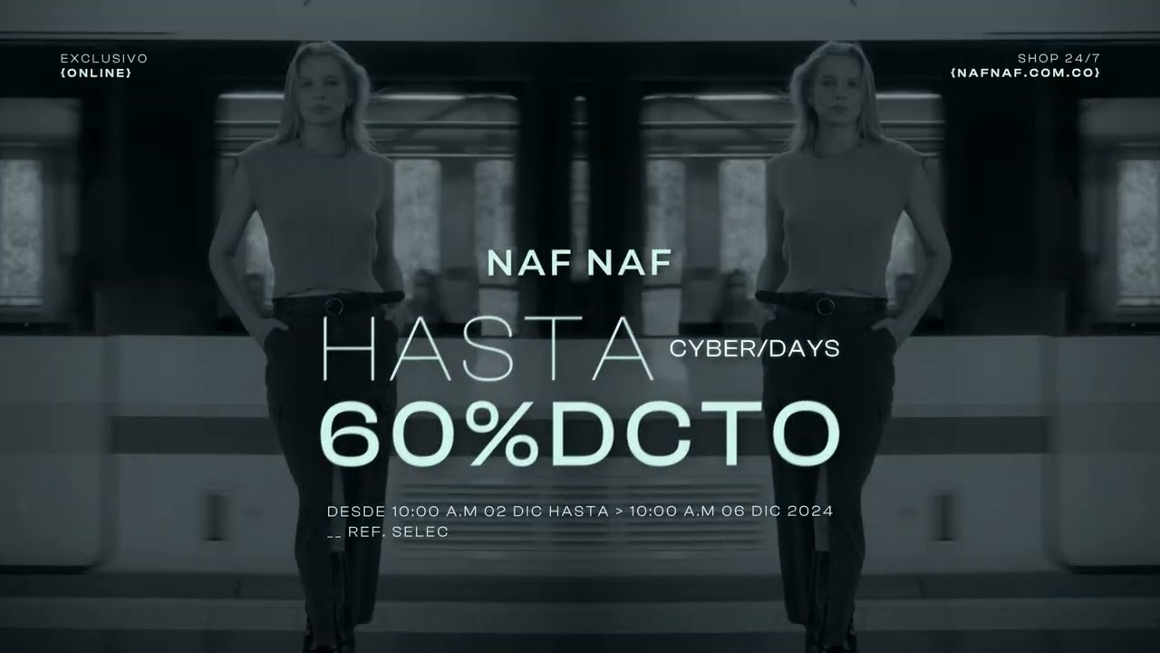 NAFNAF.COM.CO | CYBER/DAYS / HASTA 60%DCTO