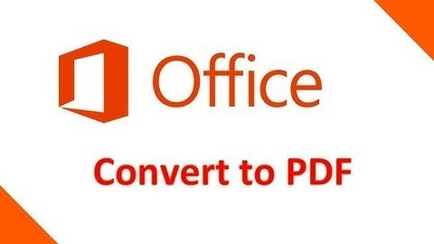 Office 2013 or 2010: How to Convert Documents to PDF