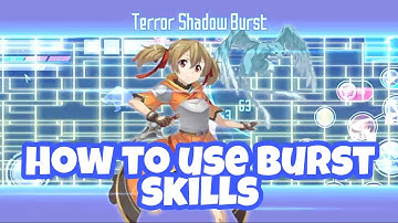 How to use burst skill on SAOIF | Sword Art Online Integral Factor