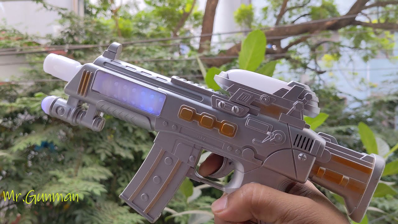 Music Gear Toys Gun Laser Gun Sound Effects MR.Gunman YouTube