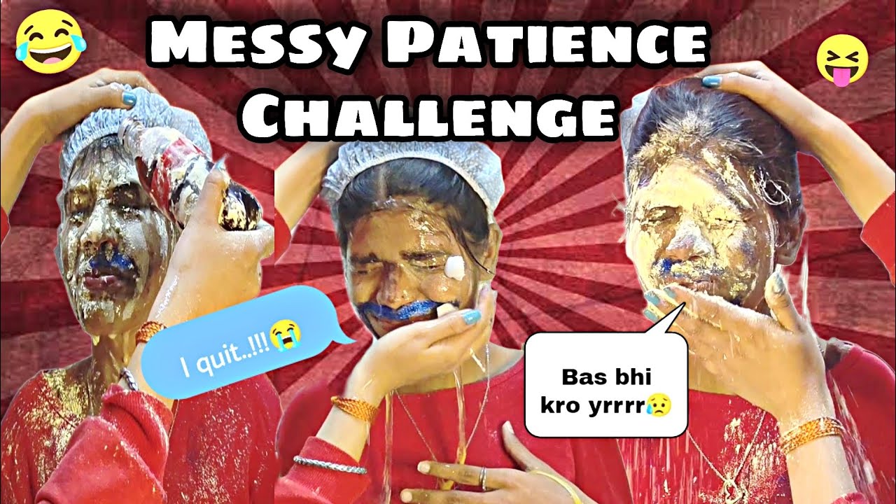 Messy Patience Challenge😥😭||Subscriber requested video🥰|| @nandinichauhanvlogs