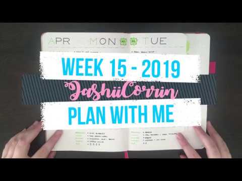 Weekly bullet journal